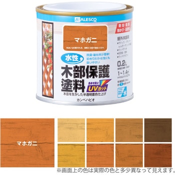 水性木部保護塗料 水性木部保護塗料(木目を活かした半透明着色仕上げ) カンペハピオ