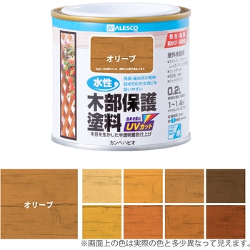 水性木部保護塗料 水性木部保護塗料(木目を活かした半透明着色仕上げ) カンペハピオ
