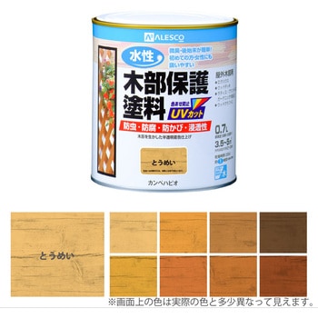 水性木部保護塗料 水性木部保護塗料(木目を活かした半透明着色仕上げ) カンペハピオ