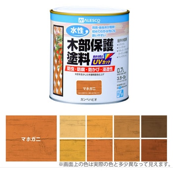 水性木部保護塗料 水性木部保護塗料(木目を活かした半透明着色仕上げ) カンペハピオ