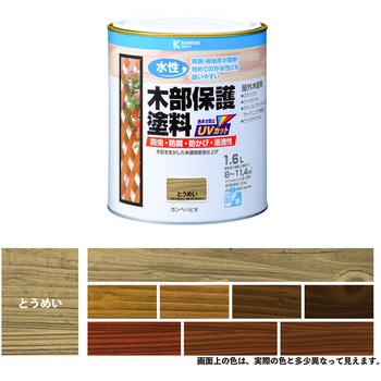 水性木部保護塗料 水性木部保護塗料(木目を活かした半透明着色仕上げ) カンペハピオ