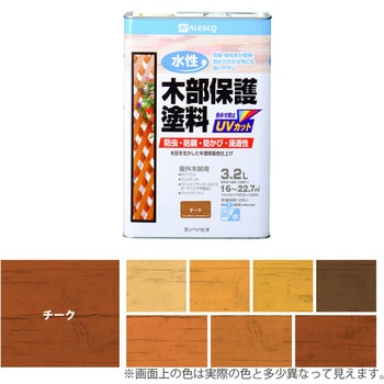水性木部保護塗料 水性木部保護塗料(木目を活かした半透明着色仕上げ) カンペハピオ