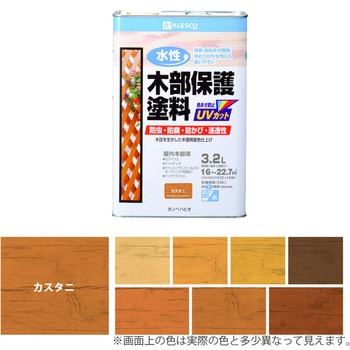 水性木部保護塗料 水性木部保護塗料(木目を活かした半透明着色仕上げ) カンペハピオ
