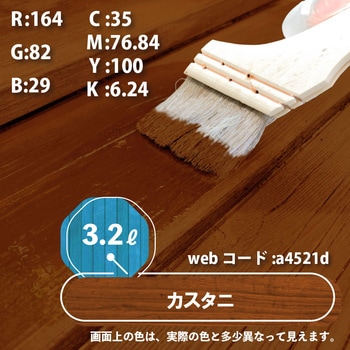 水性木部保護塗料 水性木部保護塗料(木目を活かした半透明着色仕上げ) カンペハピオ