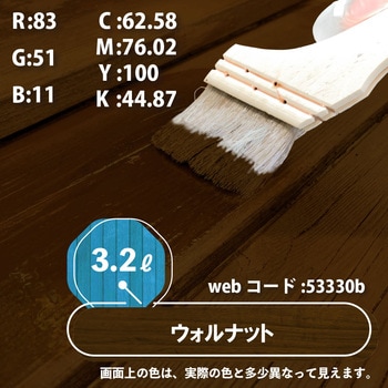 水性木部保護塗料 水性木部保護塗料(木目を活かした半透明着色仕上げ) カンペハピオ