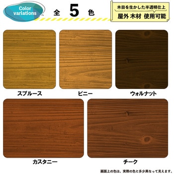 水性木部保護塗料 水性木部保護塗料(木目を活かした半透明着色仕上げ) カンペハピオ
