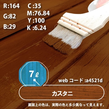 水性木部保護塗料 水性木部保護塗料(木目を活かした半透明着色仕上げ) カンペハピオ