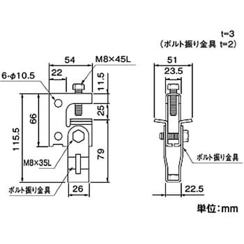 ボルト吊り金具 因幡電工