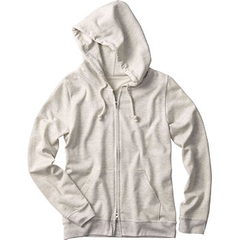 7.7オンス AUTHENTIC TRI-BLEND ZIP PARKA DALUC