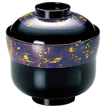 佑 ひさご小吸椀 紫金箔帯 TA 福井クラフト