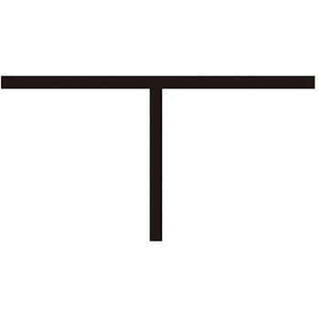 ダイヤ松花堂用T字仕切 A 福井クラフト