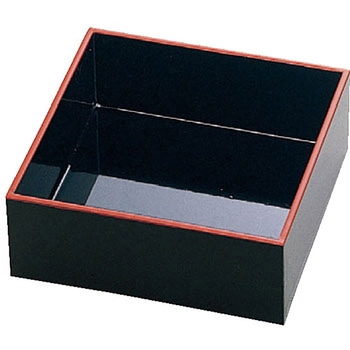 マルチボックス2B 黒天朱塗 A - 福井クラフト