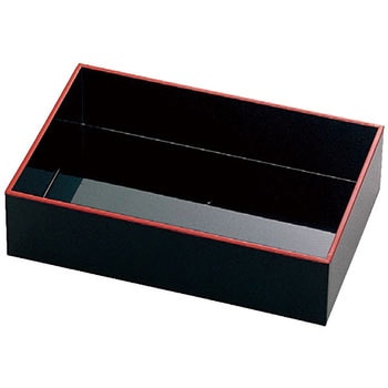 マルチボックス4B 黒天朱塗 A 福井クラフト