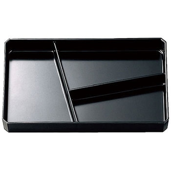 源氏錦弁当 A仕切 黒 A 福井クラフト