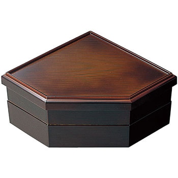 むすび松花堂 溜内黒 (親1ヶ) A 福井クラフト