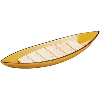 くま笹盛器 木製目皿 木 福井クラフト