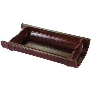 越前すす竹(浅)盛器 A - 福井クラフト