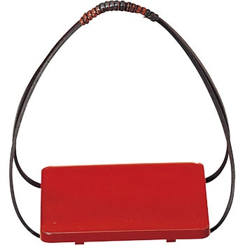 むすび型珍味皿 柿朱 A 福井クラフト