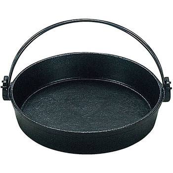 すきやき鍋ツル付 鉄 福井クラフト