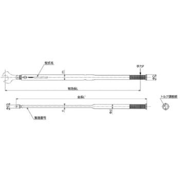 (トルクフリー)単能型手動式トルクレンチ BCSP型 東日製作所