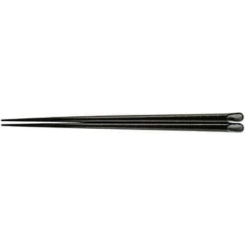 天削先角箸 黒乾漆(2回塗) PBT 福井クラフト