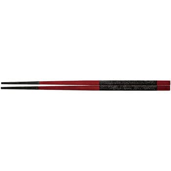 越前角箸 溜に黒乾漆帯 PBT - 福井クラフト