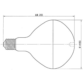 BHRF110V500WH アイ セルフバラスト水銀ランプ(反射形) 1個 岩崎電気