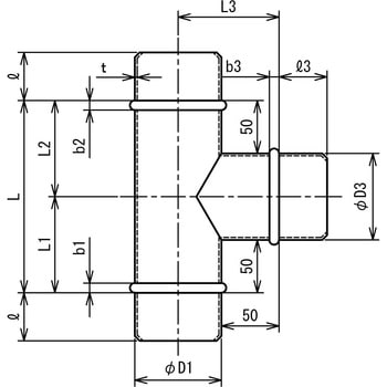 SUS T管 フカガワ