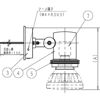 LEDioc 屋外スポットライト 岩崎電気 【通販モノタロウ】