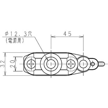 ランプホルダー用接続具(バイス) 岩崎電気