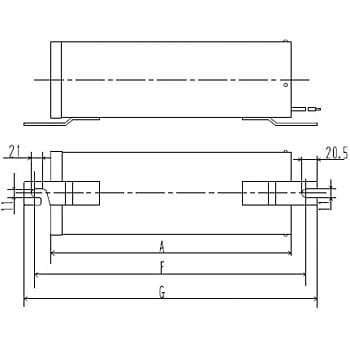 H10T1A71 HID1KW一般形低力率 安定器 1個 岩崎電気 【通販サイトMonotaRO】