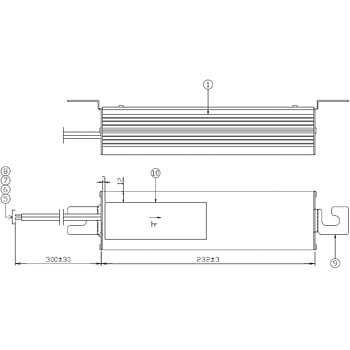 HX1.5ESH1/2-S10 セラルクス・ハイラックス150W屋外用電子安定器 1個