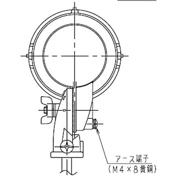 K形アイ ランプホルダ 岩崎電気