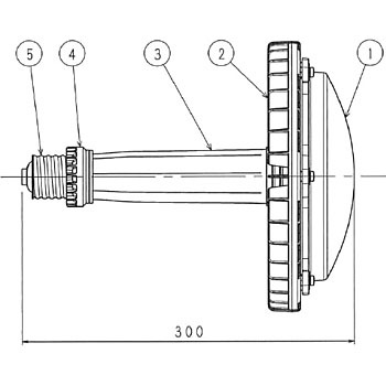 IWASAKI LEDアイランプ 高天井 屋内LDRS116N-W-E39 LDRS116N-W-E39/HBA - LEDioc LEDアイランプSP 116W〈E39口金
