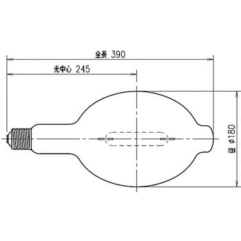 M1000B/BH アイ マルチメタルランプ 1個 岩崎電気 【通販サイトMonotaRO】