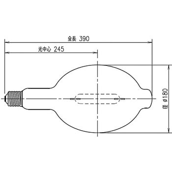 MF1000B/BD アイ マルチメタルランプ 1個 岩崎電気 【通販モノタロウ】