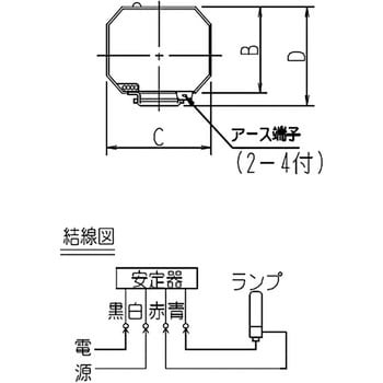 安定器 ハイラックス2500用 70W用 一般形高力率 岩崎電気 水銀ランプ用