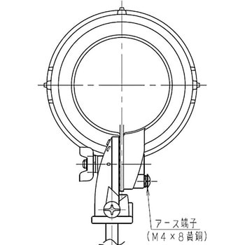 S形アイ ランプホルダ 岩崎電気