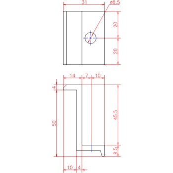 パネル押さえ板(片側) - ジョー・プリンス竹下