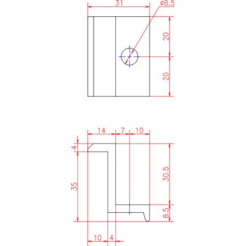 パネル押さえ板(片側) ジョー・プリンス竹下