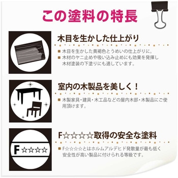 セラックニス 油性ニス(つやあり) カンペハピオ