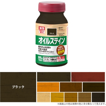 オイルステインA 油性木材着色剤(木目を活かした半透明着色仕上げ) カンペハピオ