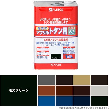 油性アクリルトタン用 油性屋根用塗料 (つやあり) カンペハピオ 【通販