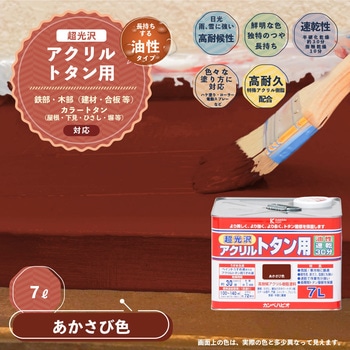 油性アクリルトタン用 油性屋根用塗料 (つやあり) カンペハピオ