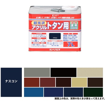 油性アクリルトタン用 油性屋根用塗料 (つやあり) カンペハピオ