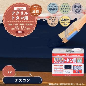 油性アクリルトタン用 油性屋根用塗料 (つやあり) カンペハピオ