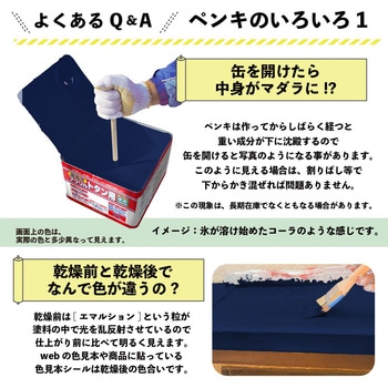 油性アクリルトタン用 油性屋根用塗料 (つやあり) カンペハピオ