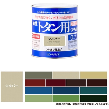 油性トタン用 油性屋根用塗料 (つやあり) カンペハピオ