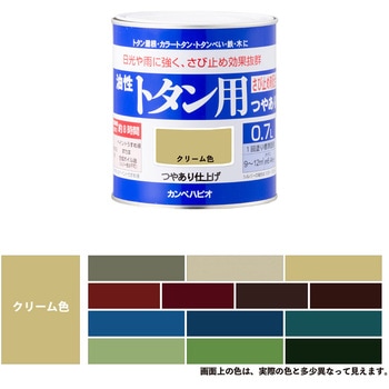 油性トタン用 油性屋根用塗料 (つやあり) カンペハピオ