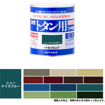 油性トタン用 油性屋根用塗料 (つやあり) カンペハピオ